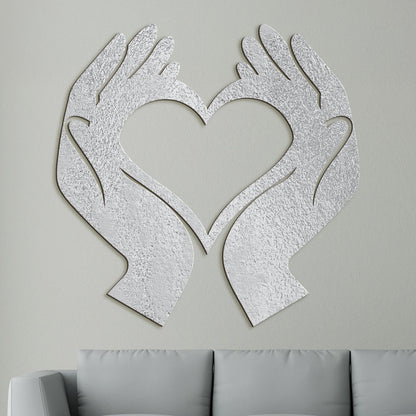 Obraz Srdce v dlaniach-DREVTEX