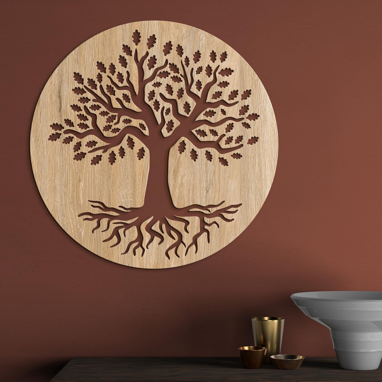 Drevený strom života Korene-DREVTEX