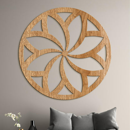 Mandala Slnecny kvet-DREVTEX