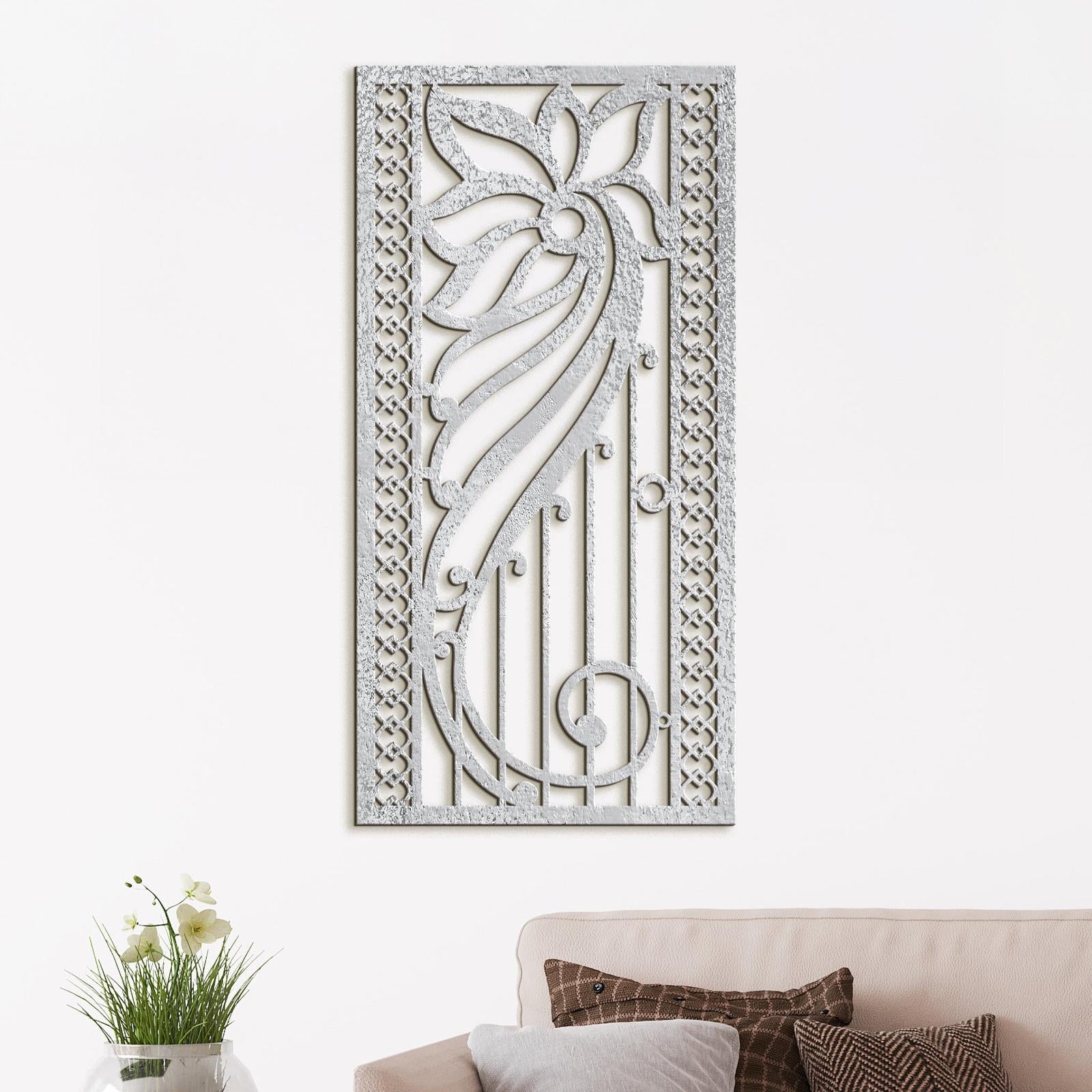 Kvetinova mandala na stenu-DREVTEX