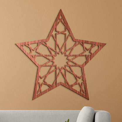 Obraz hviezda plna Elegancie-DREVTEX